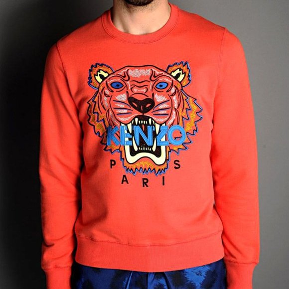 Kenzo SS13 Salmon Tiger Sweatshirt - Picture 1 of 8